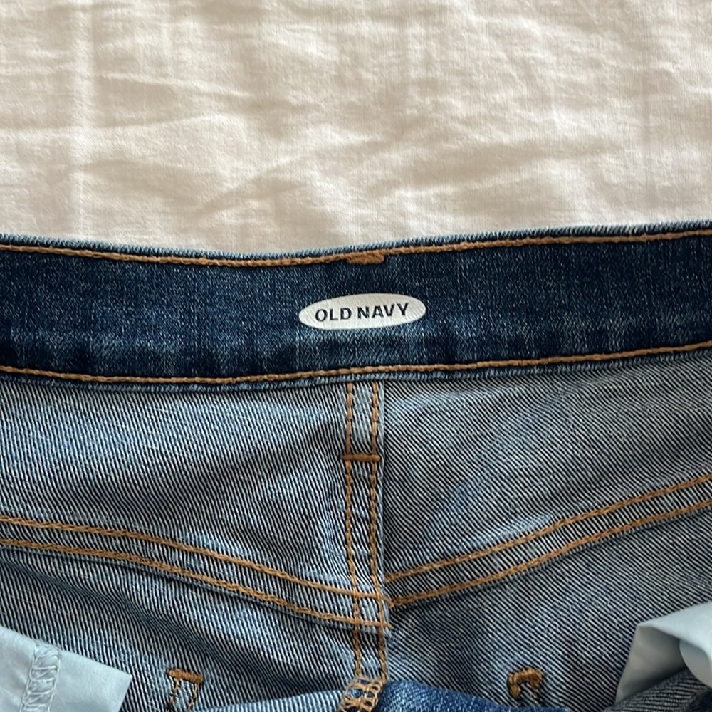 Classic Blue Denim Women's Shorts - Picture 6 of 7